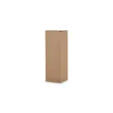 Variante Marron - Boîte cadeau personnalisable pour petite bouteille en carton avec logo - Small
