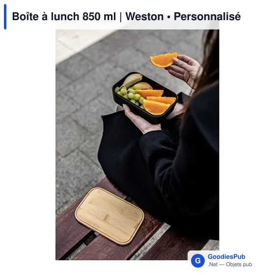 Boîte à lunch 850 ml | Weston - Image 2