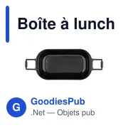 Boîte à lunch personnalisable 900 ml avec logo - Loes - Miniature 4