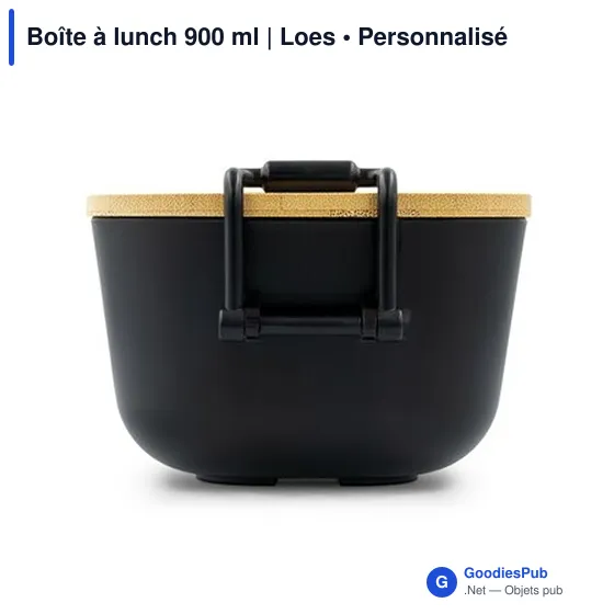 Boîte à lunch personnalisable 900 ml avec logo - Loes - Image 9