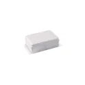 Variante Blanc - Boîte à lunch personnalisable 950 ml en PP avec logo - One