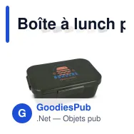 Boîte à lunch personnalisable en polypropylène avec logo - Sagaform Tina - Miniature 1