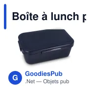 Boîte à lunch personnalisable en polypropylène avec logo - Sagaform Tina - Miniature 2