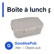 Boîte à lunch personnalisable en polypropylène avec logo - Sagaform Tina - Miniature 6