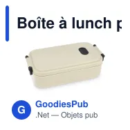 Boîte à lunch personnalisable 800 ml en PP et silicone avec logo - Zen - Miniature 4