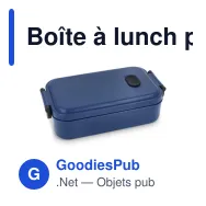 Boîte à lunch personnalisable 800 ml en PP et silicone avec logo - Zen - Miniature 5