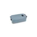 Variante Gris - Boîte à lunch personnalisable 800 ml en PP et silicone avec logo - Zen