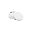 Variante Blanc - Boîte à menthes personnalisable en métal avec logo - Mini clic