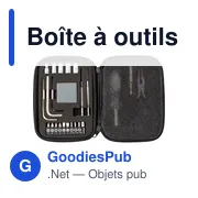 Boîte à outils personnalisable de 23 pièces avec logo - Lani - Miniature 4