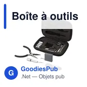 Boîte à outils personnalisable de 23 pièces avec logo - Lani - Miniature 6