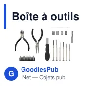 Boîte à outils personnalisable de 26 pièces avec logo - Alisha - Miniature 2