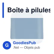 Boîte à pilules Dorian - Miniature 3