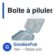Boîte à pilules Dorian - Miniature 5