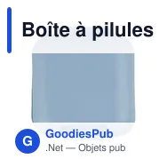 Boîte à pilules Dorian - Miniature 10