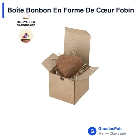 Boîte Bonbon En Forme De Cœur Fobin