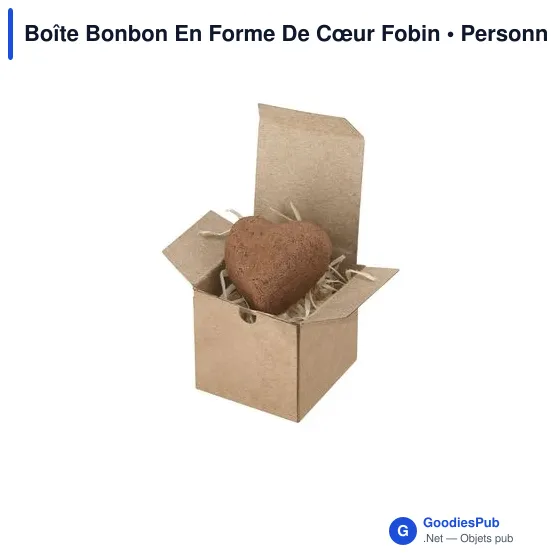 Boîte Bonbon En Forme De Cœur Fobin - Image 2