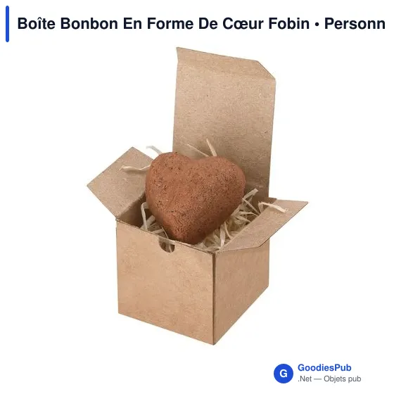 Boîte Bonbon En Forme De Cœur Fobin - Image 3