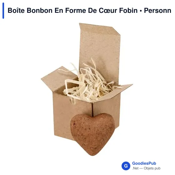 Boîte Bonbon En Forme De Cœur Fobin - Image 5