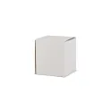 Variante Blanc - Boîte cadeau personnalisable pour mug en carton avec logo - Mug