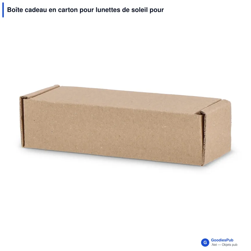 Boîte cadeau en carton pour lunettes de soleil pour vos goodies - Sunglasses - Image 3