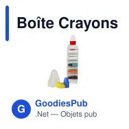 Boîte Crayons Daclor - Miniature 1