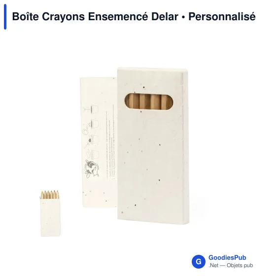 Boîte Crayons Ensemencé Delar - Image 1