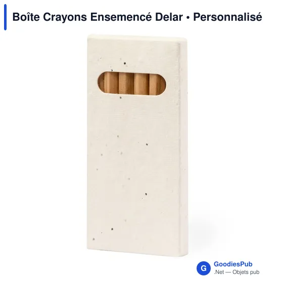 Boîte Crayons Ensemencé Delar - Image 2