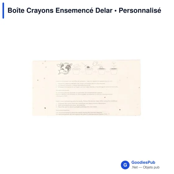Boîte Crayons Ensemencé Delar - Image 4