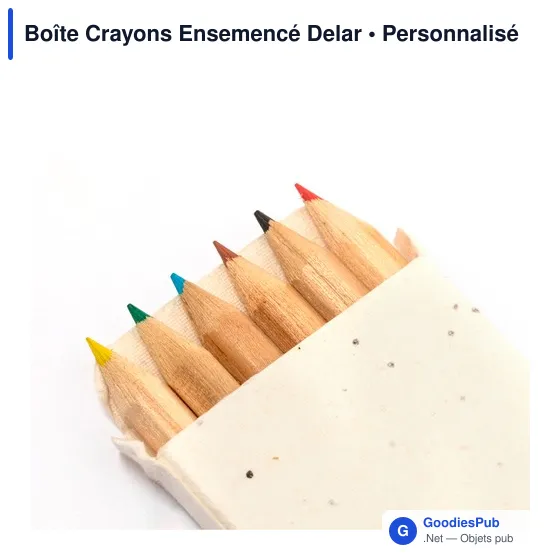 Boîte Crayons Ensemencé Delar - Image 5