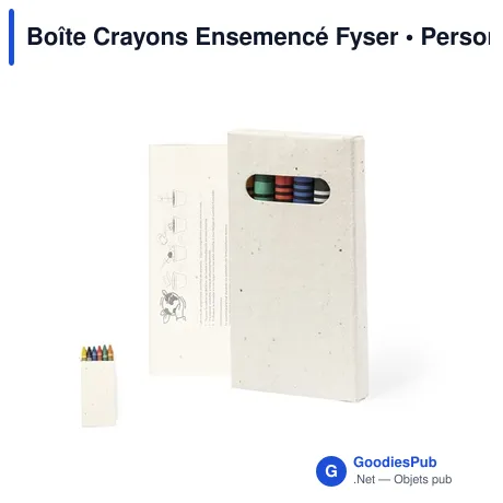 Boîte Crayons Ensemencé Fyser
