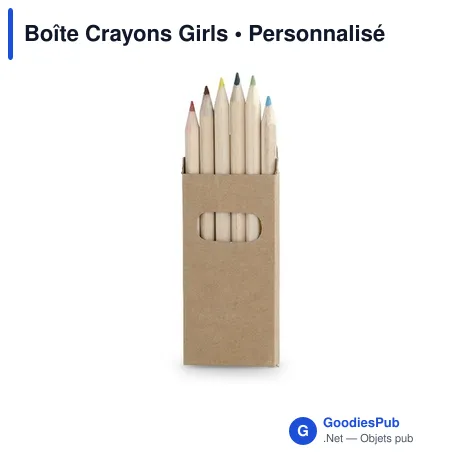 Boîte Crayons Girls