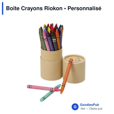 Boîte Crayons Riokon