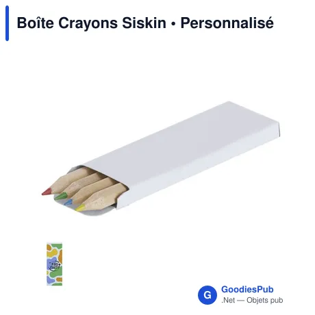 Boîte Crayons Siskin