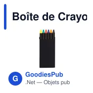 Boîte de Crayons Personnalisable Veseli avec Logo - Miniature 2