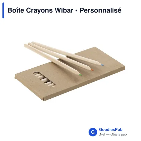 Boîte Crayons Wibar
