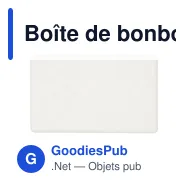 Boîte de bonbons à la menthe personnalisable avec logo - Miniature 3