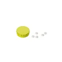 Variante Vert clair - Boîte à bonbons personnalisable en métal avec logo - Huit coloris