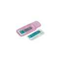 Variante Rose - Boîte de pansements personnalisable 5 pansements 56 x 18 mm avec logo - Mini