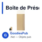 Boîte de Présentation Badesy - Miniature 1