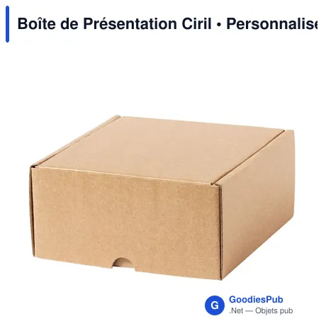Boîte de Présentation Ciril