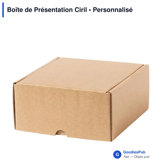 Boîte de Présentation Ciril - Image 1