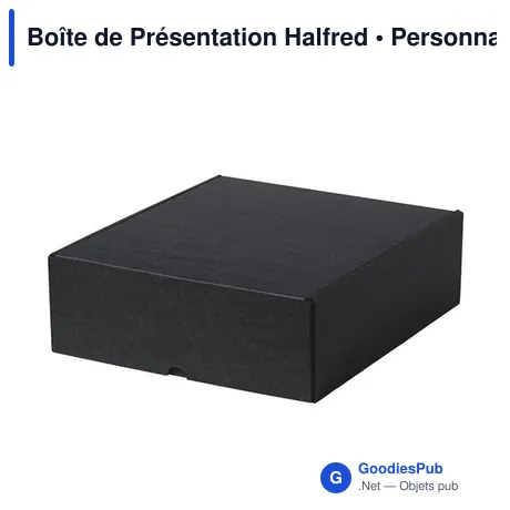 Boîte de Présentation Halfred