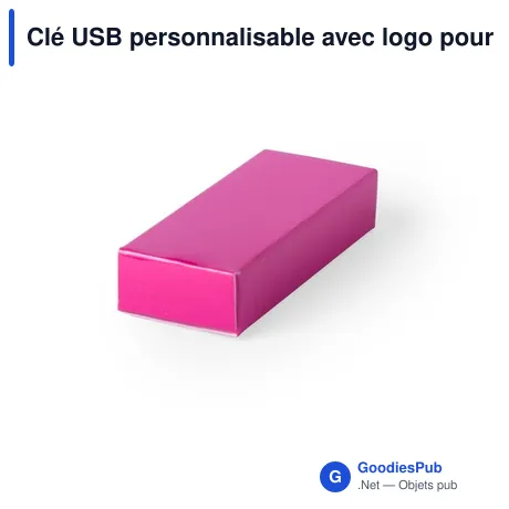 Clé USB personnalisable avec logo pour entreprises