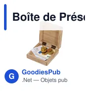 Boîte de Présentation personnalisable en bois naturel - Macalixavec logo - Miniature 5