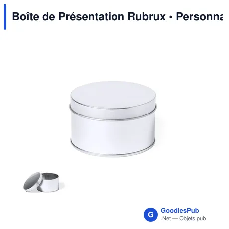 Boîte de Présentation Rubrux