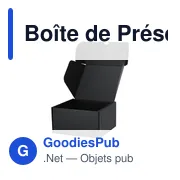 Boîte de Présentation personnalisable en carton recyclé - Steffonavec logo - Miniature 3