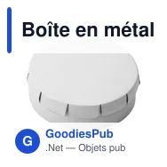 Boîte en métal contenant des bonbons Anika - Miniature 6