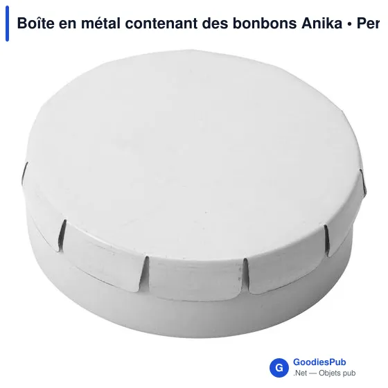 Boîte en métal contenant des bonbons Anika - Image 6