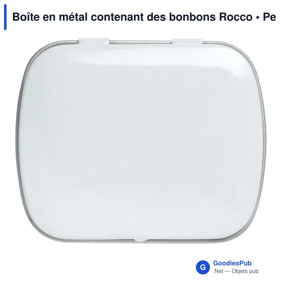Boîte en métal contenant des bonbons Rocco - Image 1
