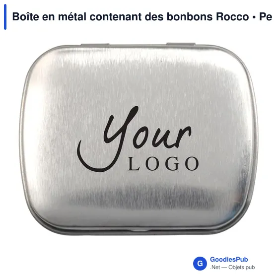 Boîte en métal contenant des bonbons Rocco - Image 3